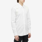 Alexander McQueen Men's Dragonfly Wing Printed Harness Shirt in White