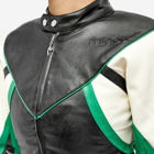 Miaou Women's Vaughn Biker Jacket in Black Leather