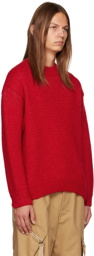 Jacquemus Red Le Chouchou 'La Maille Pavane' Sweater