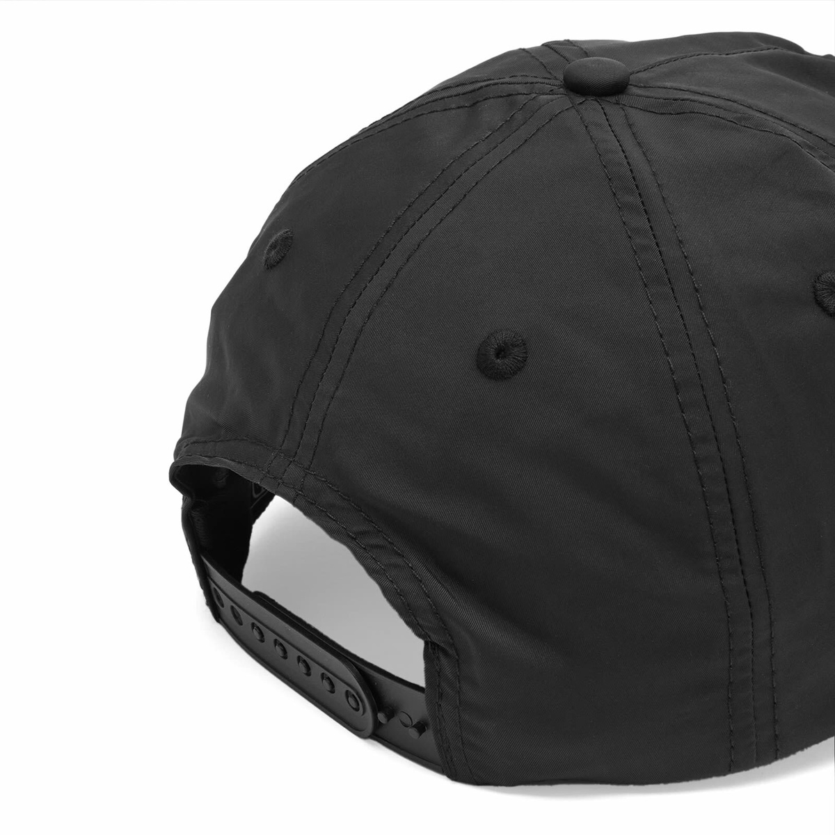 Metalwood Studio Men's Satin Stars Snapback Cap in Black 
