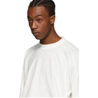 Homme Plisse Issey Miyake White Release T-1 Long Sleeve T-Shirt