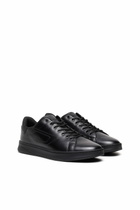 Diesel S-Athene Low-Low-top leather sneakers with D patch - Sneakers Mens in Black