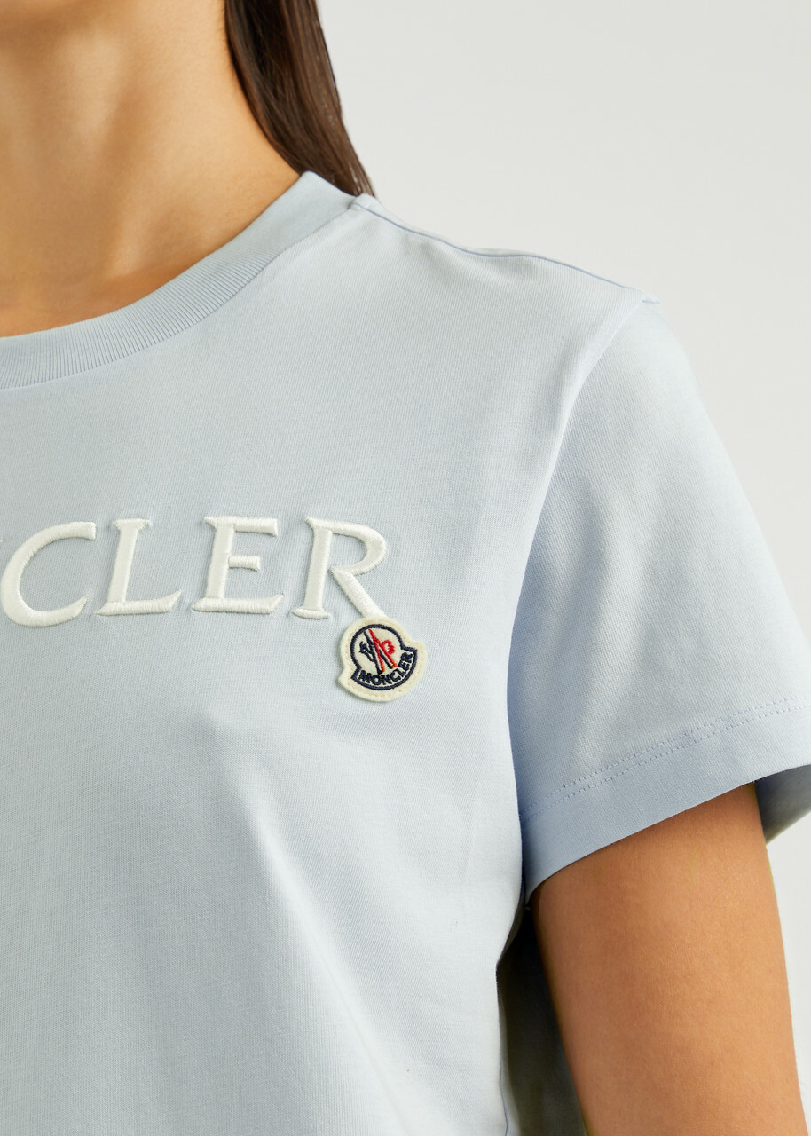 Moncler Tシャツ Embroidered Logo Cotton T-Shirt 関税込 Moncler Men's Embroidered Logo T-Shirt | Neiman Marcus