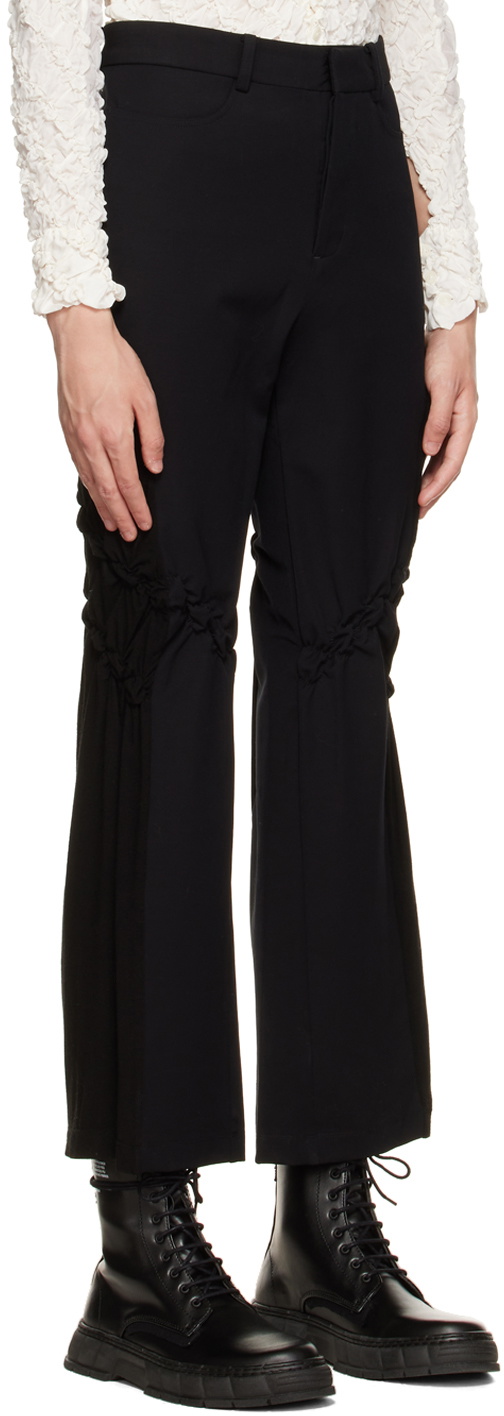 PONDER.ER SSENSE Exclusive Black Pinch Trousers