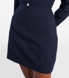 Tove Jeanette virgin wool miniskirt