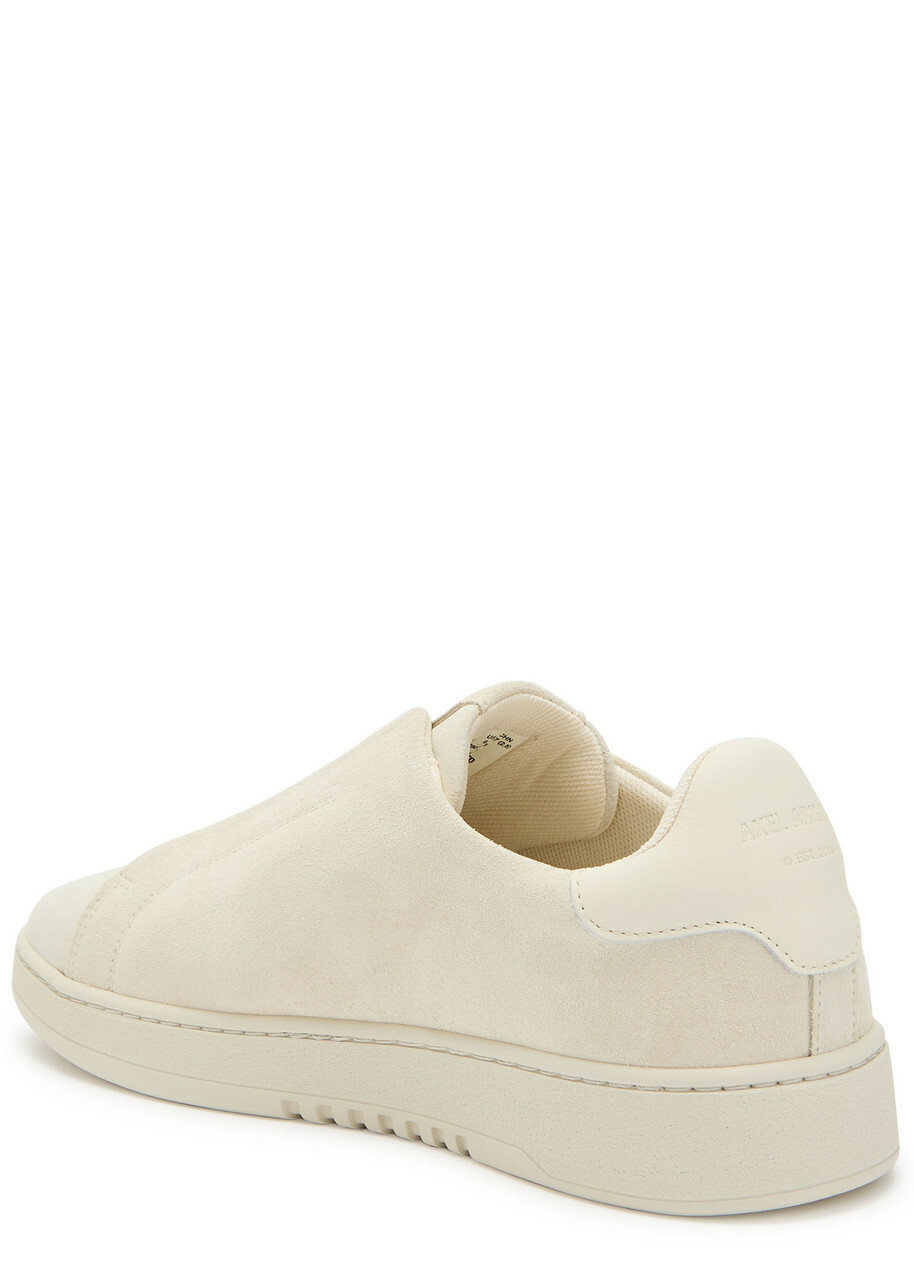 Axel Arigato Dice Laceless Suede Sneakers Off White