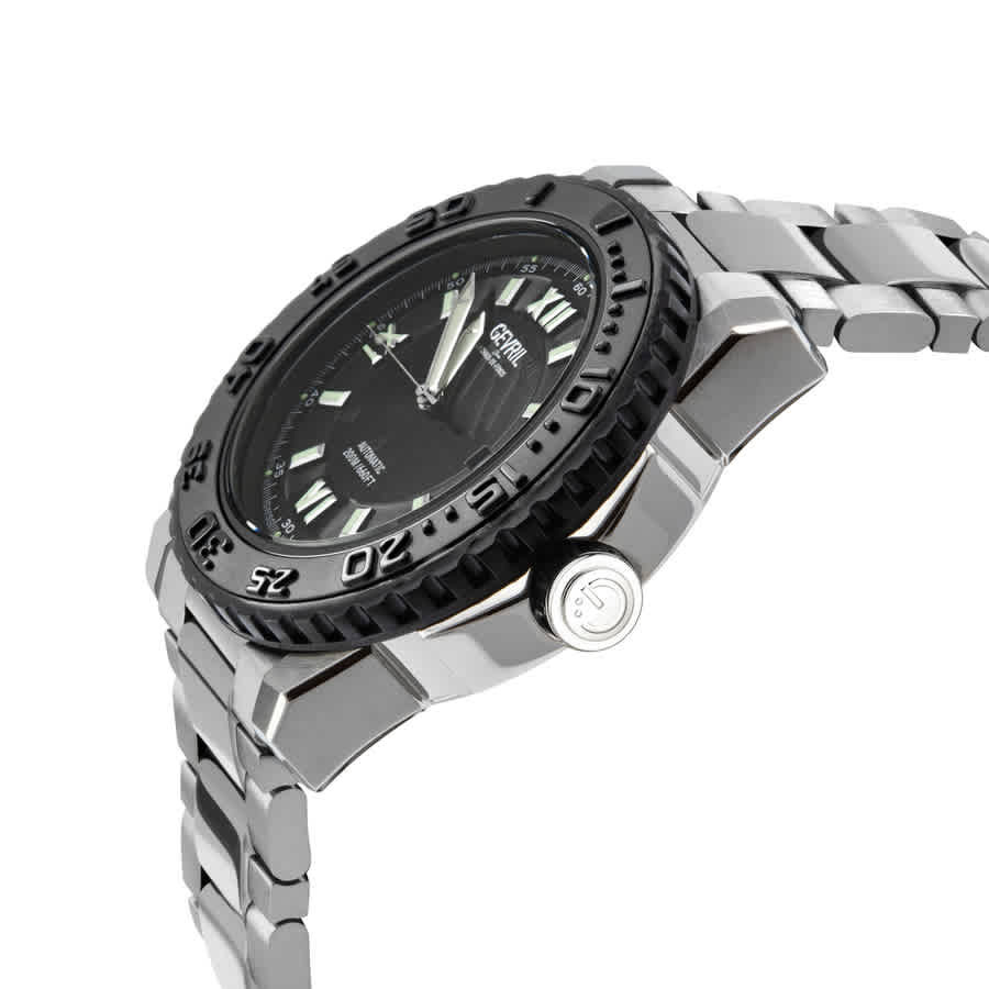 Gevril Seacloud Automatic Black Dial Mens Watch 31249B