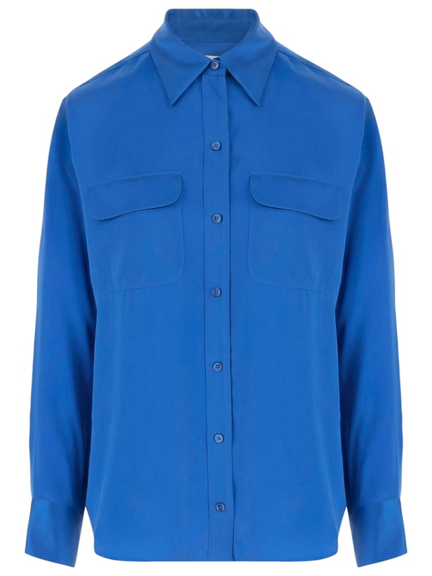 Photo: Equipment Signature Silk Shirt