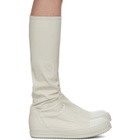 Rick Owens Off-White Sock Boots
