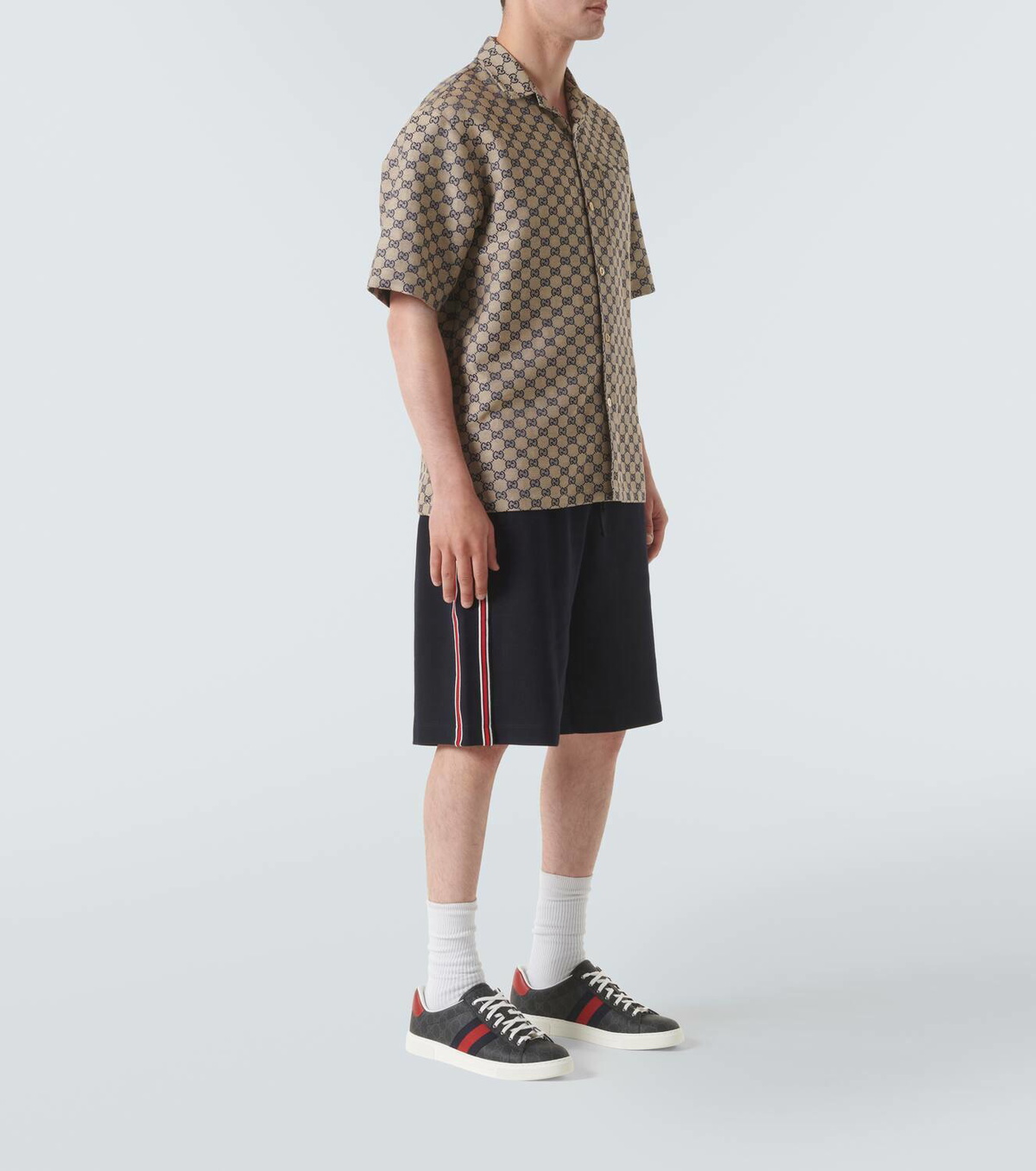 【関税込み】gucci COTTON SHORTS Gucci GG jacquard cotton shorts Gucci