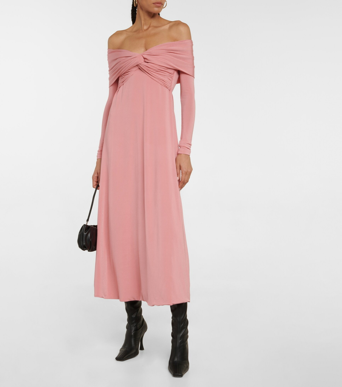【送料&関税込】Khaite Cerna Viscose Jersey Dress Khaite Cerna Viscose Jersey Dress | italist
