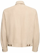 LARDINI Suede Zipped Jacket