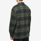 Edwin Men's Sven Shirt Jacket in Ivy/Black