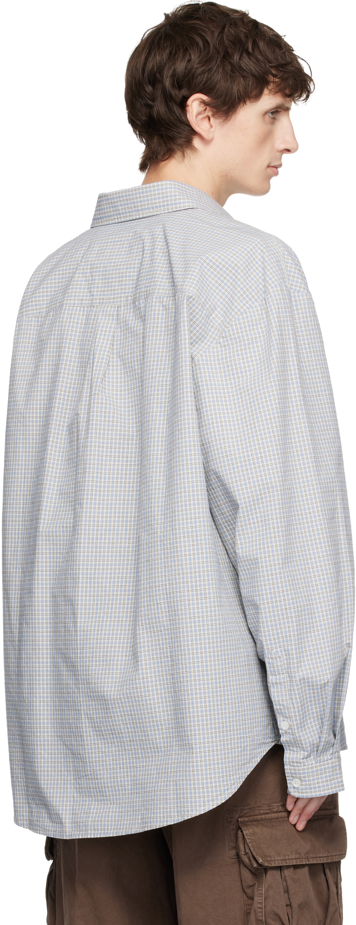 ERL Blue Check Shirt
