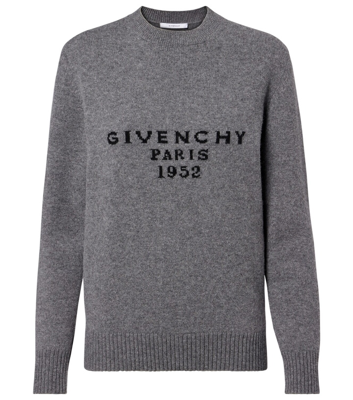 Photo: Givenchy Logo wool and cashmere sweater