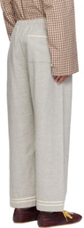 SC103 Gray Banner Trousers