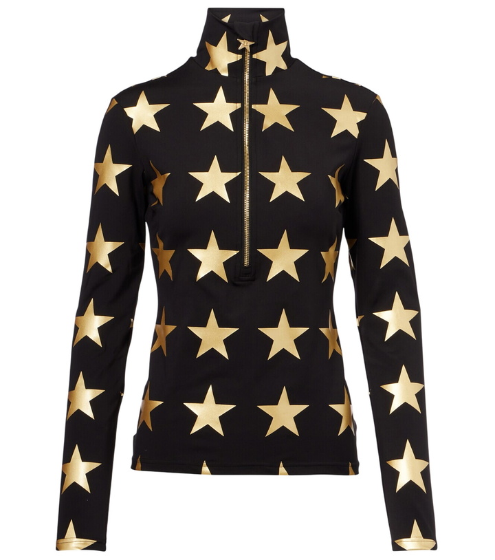 Photo: Goldbergh Lunaria printed half-zip ski top