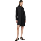 sacai Black Belted Flip Flop Sandals
