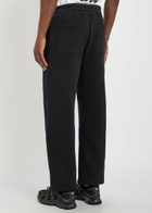 Mki Miyuki Zoku Uniform Logo-print Cotton-blend Sweatpants Black