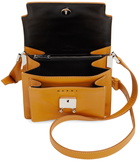 Marni Black & Orange Soft Mini Trunk Bag