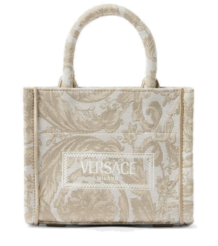 Photo: Versace Barocco Athena Mini tote bag