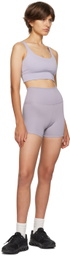 HÉROS Gray 'The Crop' Top