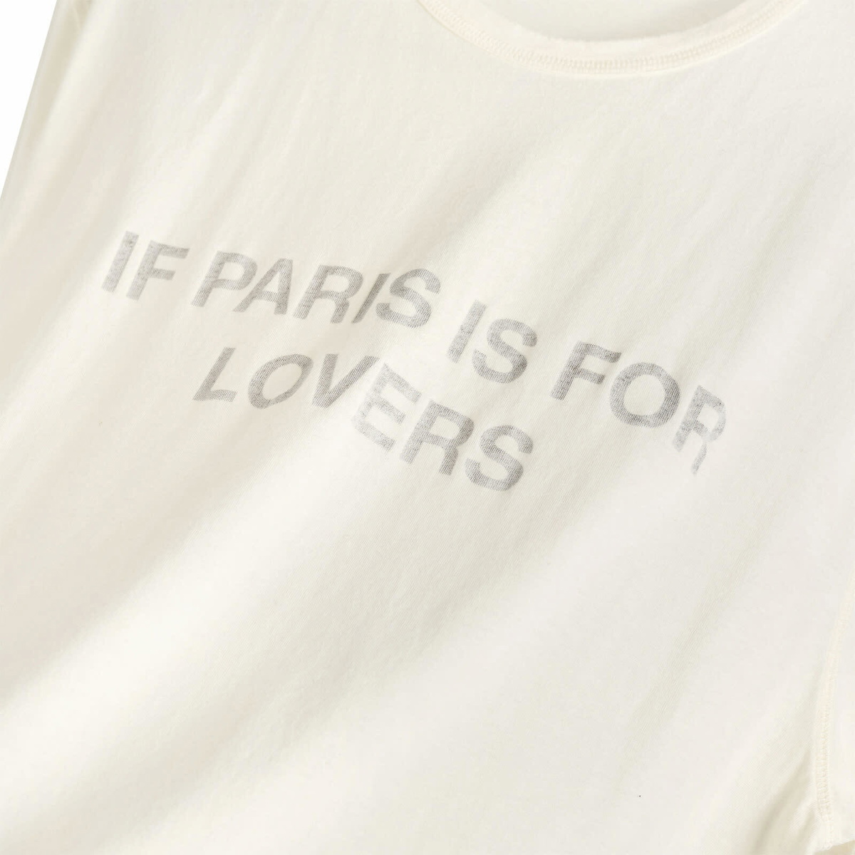 Cole Buxton Men's Paris Texas T-Shirt in Vintage Whitalye