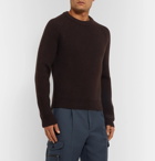 Maison Margiela - Ribbed Wool Sweater - Brown