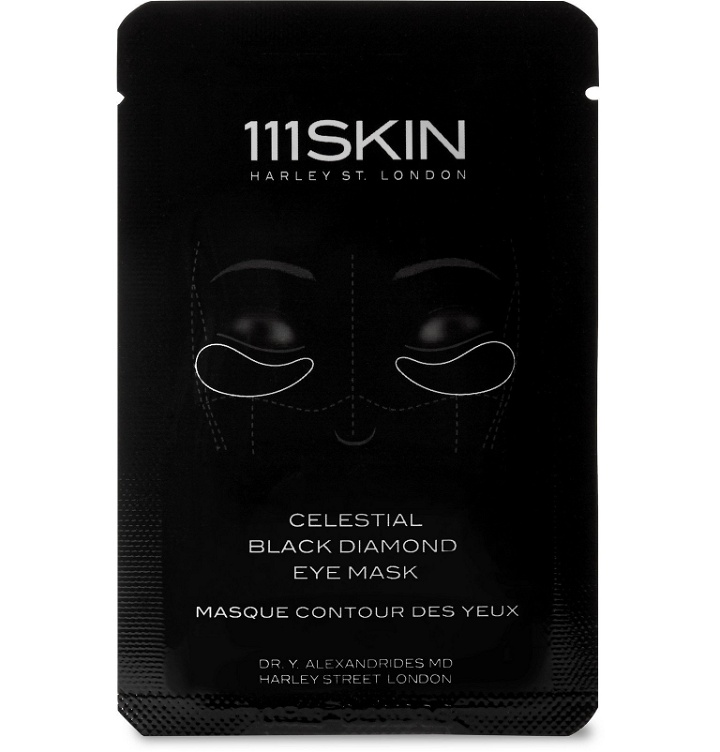 Photo: 111SKIN - Celestial Black Diamond Eye Mask 8 x 6ml - Colorless