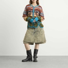 Paolina Russo Women's Knitted Hoodie in Rainbow