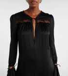 Saint Laurent Silk jumpsuit