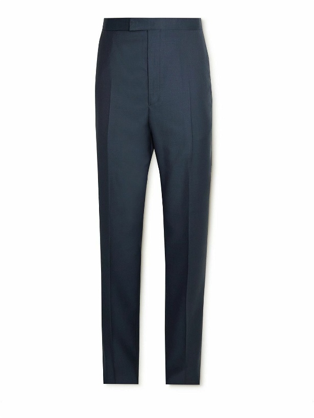 Photo: Favourbrook - Furlong Slim-Fit Merino Wool Suit Trousers - Blue