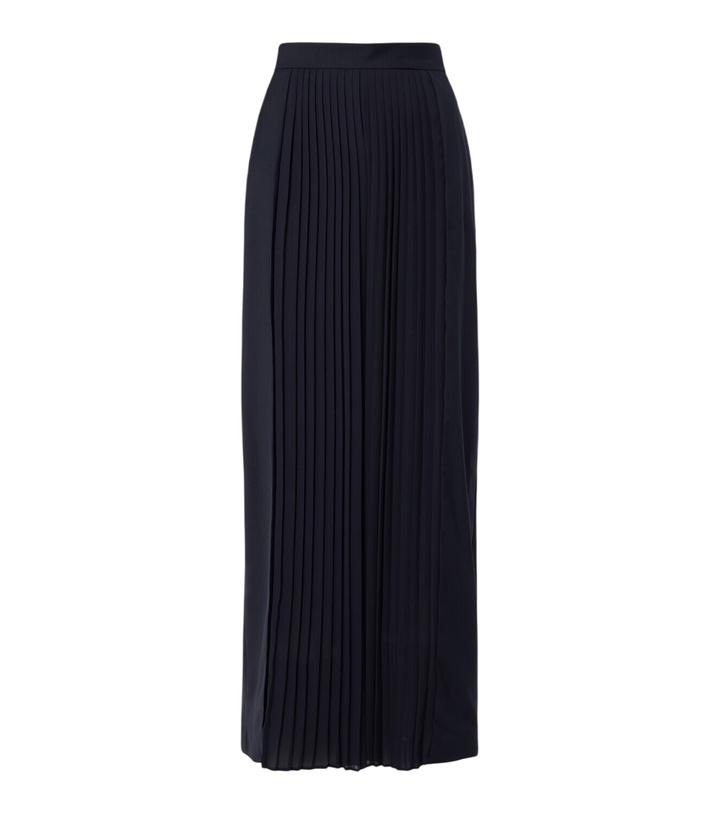 Photo: Max Mara Pleated virgin wool wide-leg pants