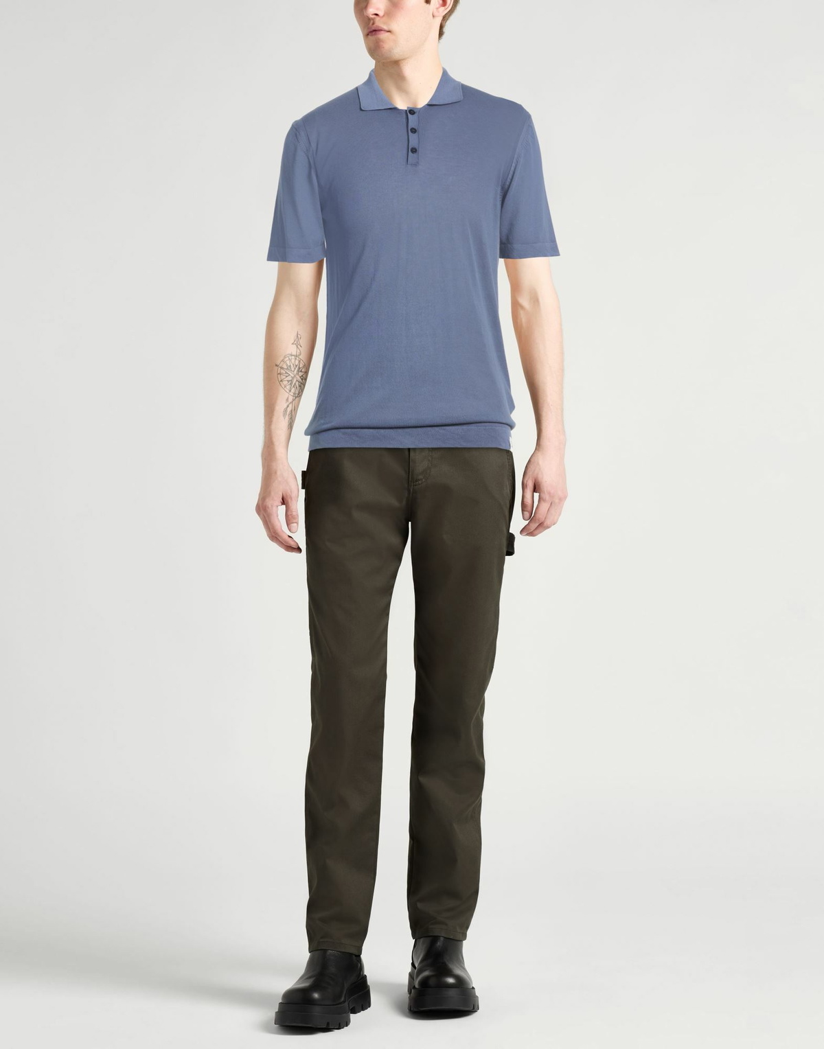 Peuterey Mens Polo shirt Slate in Blue
