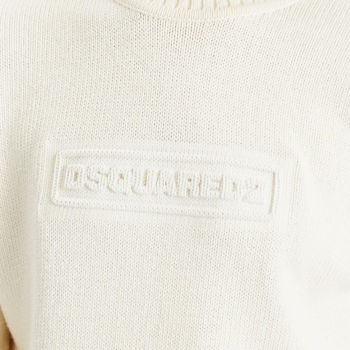 Dsquared2 Men's Crewneck Pullover in Ecru