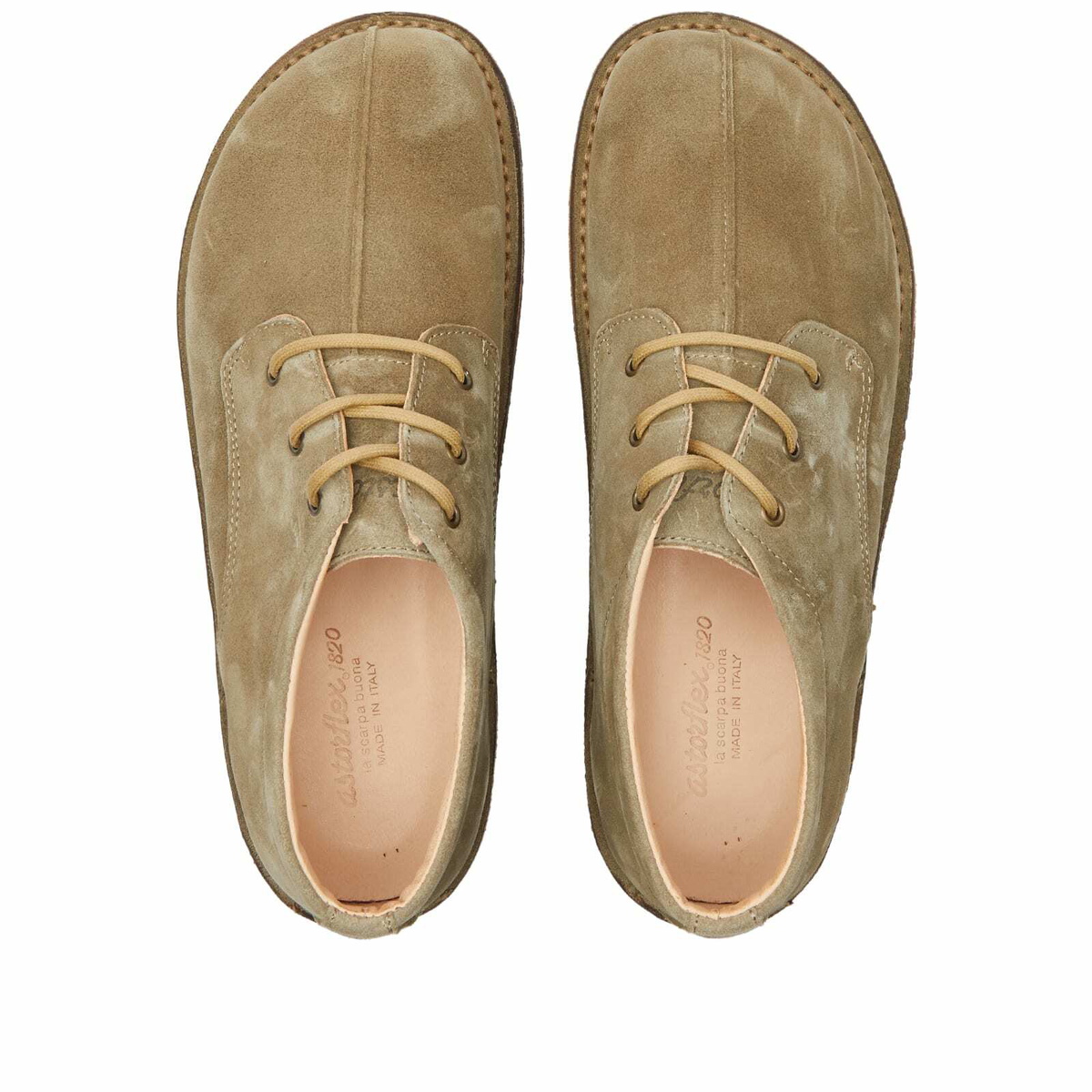 Astorflex Men's Countryflex Shoe in Stone Astorflex