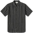 Oliver Spencer Men's Cuban Short Sleeve Shirt in Black