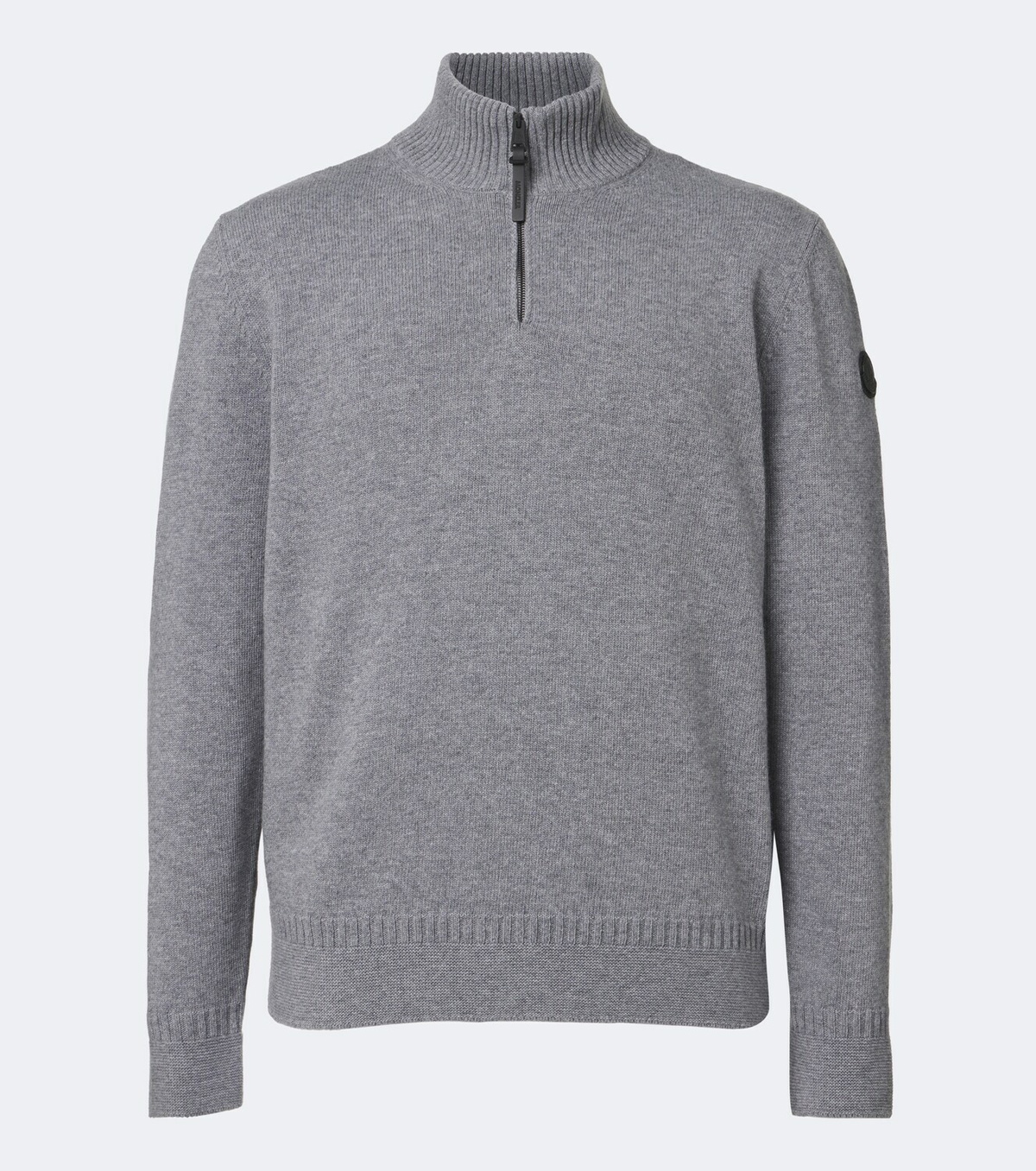 Moncler Wool and cashmere-blend half-zip sweater