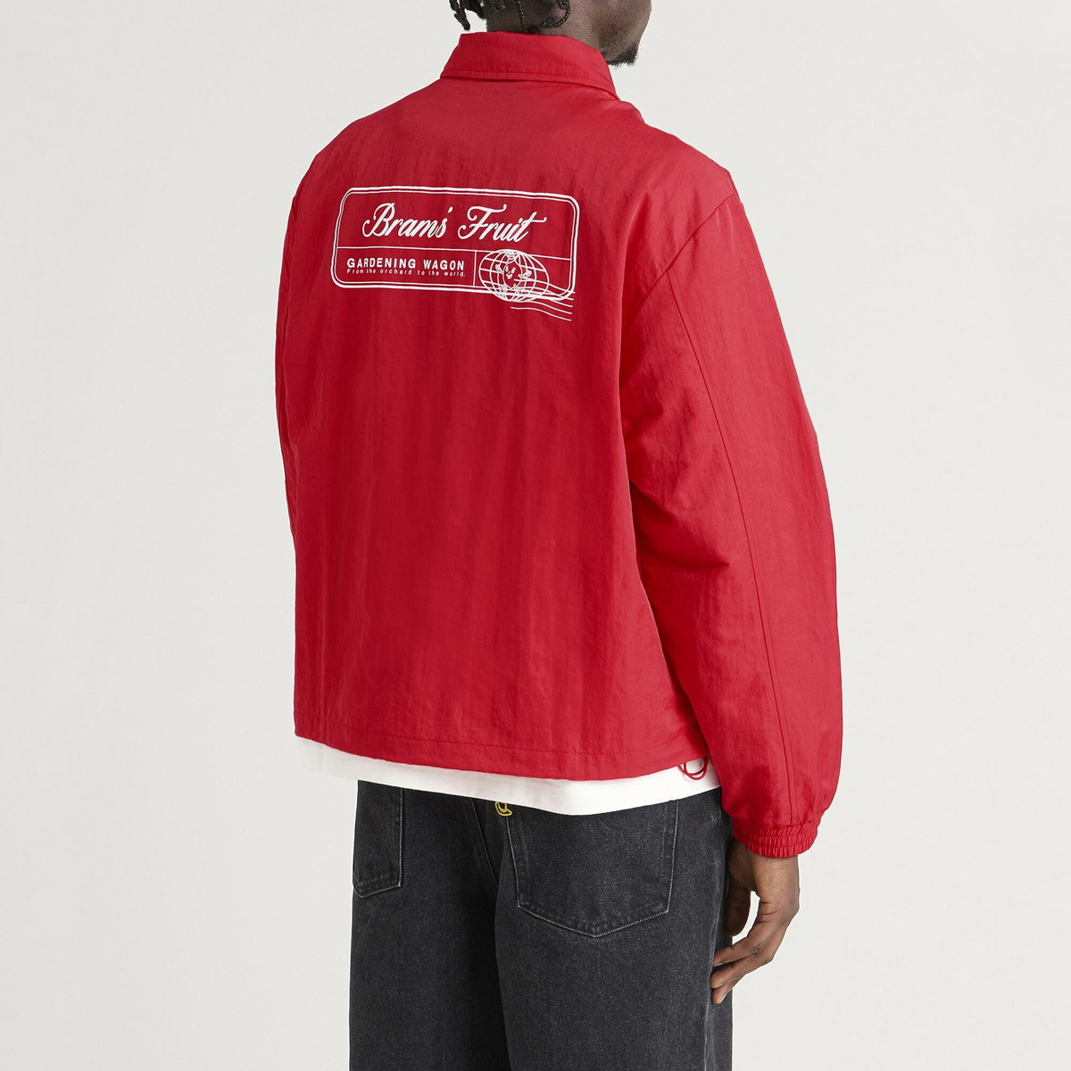 END. x Bram's Fruit Men's Tour Jacket in Red