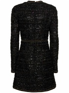 GIAMBATTISTA VALLI - Sequined Bouclé Long Sleeve Mini Dress