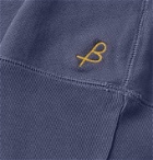 Birdwell - Loopback Cotton-Jersey Sweatshirt - Blue