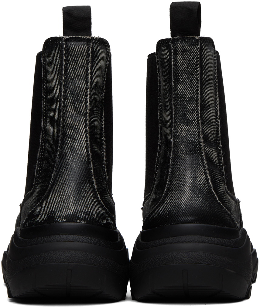 GmbH Black Faded Chelsea Boots