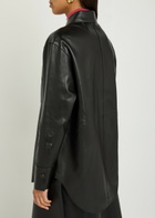 Joseph Penna Leather Jacket Black