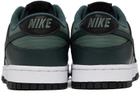 Nike Navy & Green Dunk Low Retro PRM Sneakers