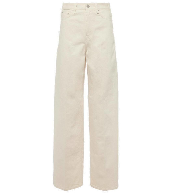 Photo: Toteme High-rise wide-leg jeans