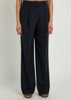 Herno Straight-leg Stretch-woven Trousers Blue