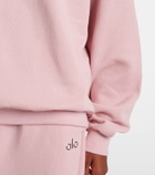 Alo Yoga Accolade cotton-blend sweatshirt