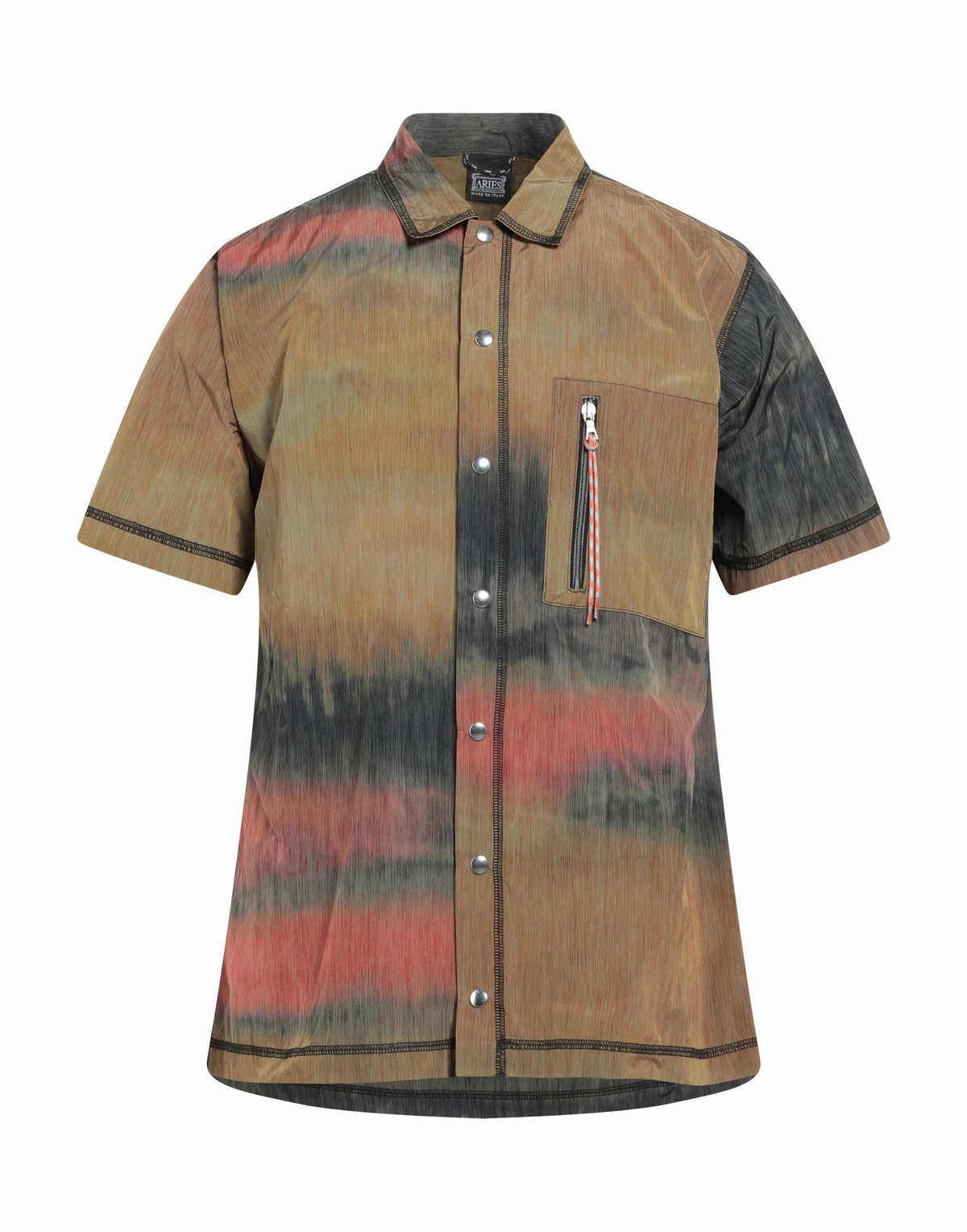 Aries Mens Shirt Mustard
