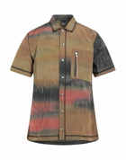 Aries Mens Shirt Mustard