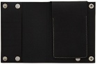 Jil Sander Black Leather Card Holder